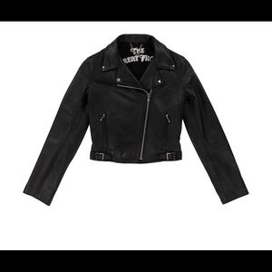 women’s leather jacket